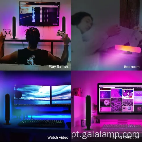 Luz de coleta de LEDs ambientais: Aprimore a configuração do seu computador